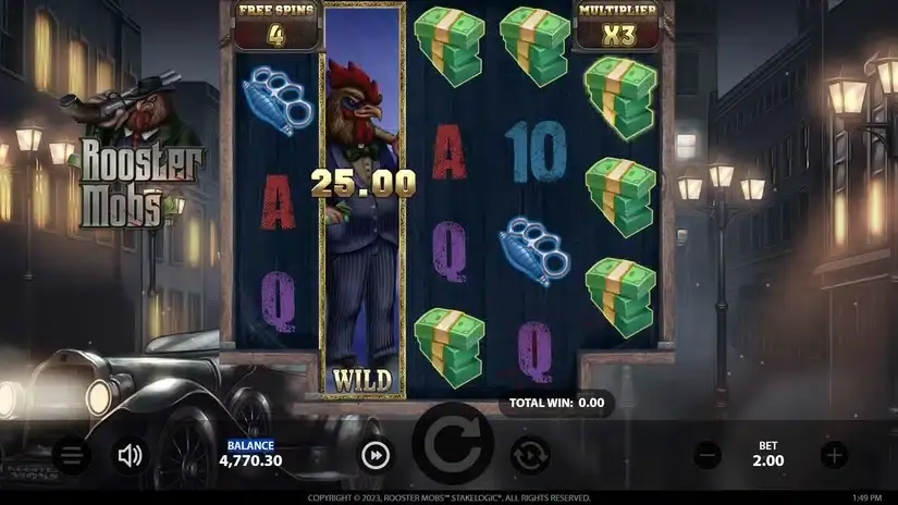 Rooster Mobs slot screenshot 5