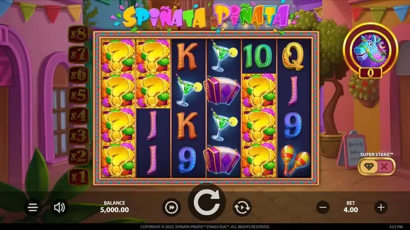 Spiñata Piñata slot screenshot 1