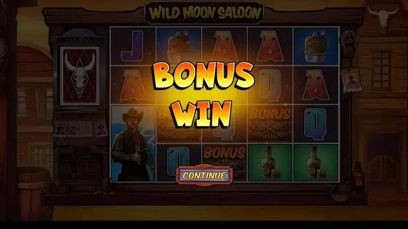 Wild Moon Saloon slot screenshot 3