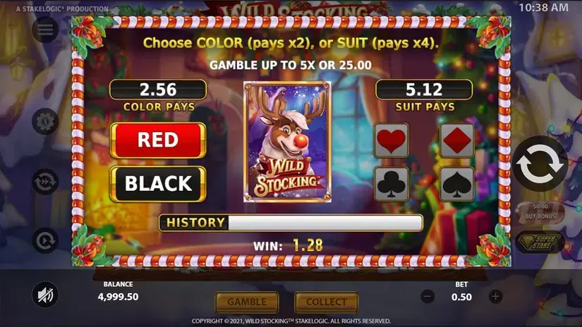 Wild Stocking slot screenshot 3