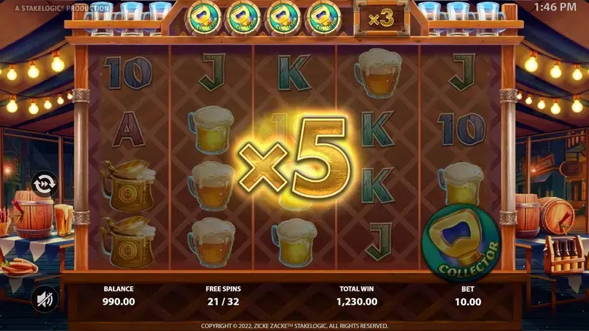 Zicke Zacke slot screenshot 7