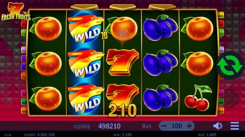 7 Fresh Fruits slot screenshot 4