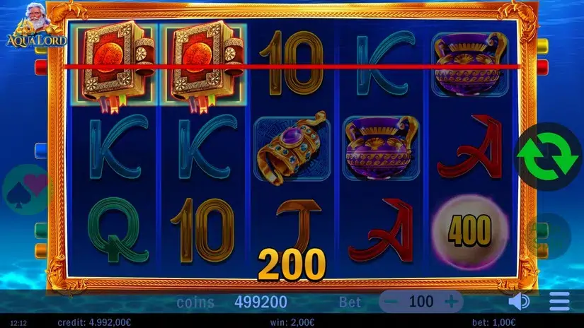 Aqua Lord slot screenshot 2