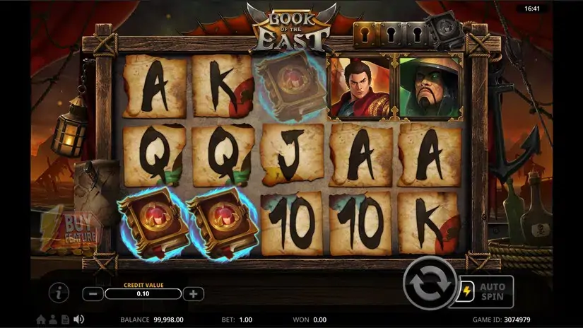 Book Of The East slot screenshot 2