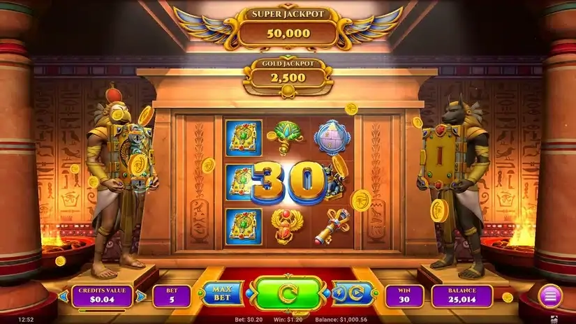 Cleopatra’s Diary slot screenshot 3