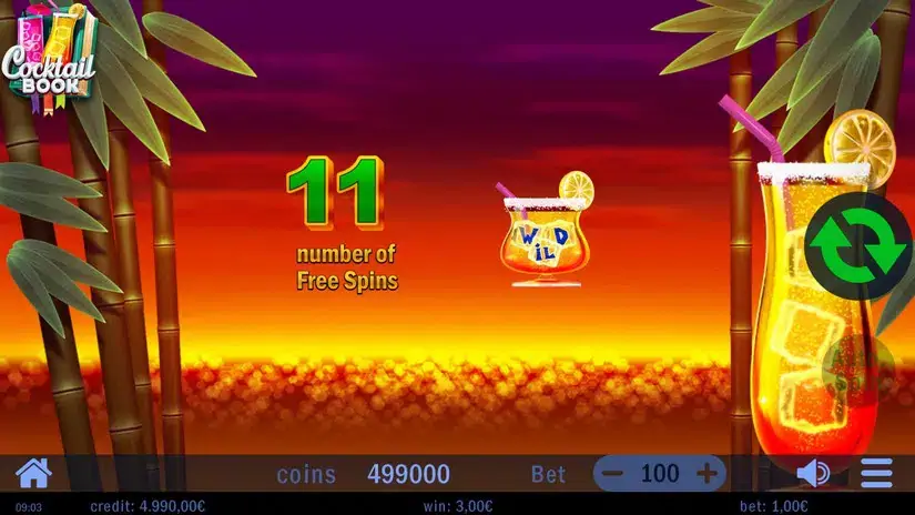 Cocktail Book slot screenshot 5