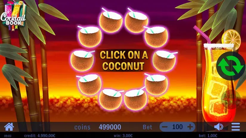 Cocktail Book slot screenshot 3