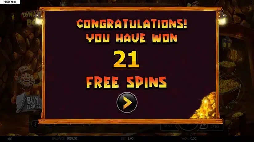 Dynamite Boost slot screenshot 4