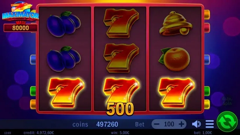 Maximator slot screenshot 4