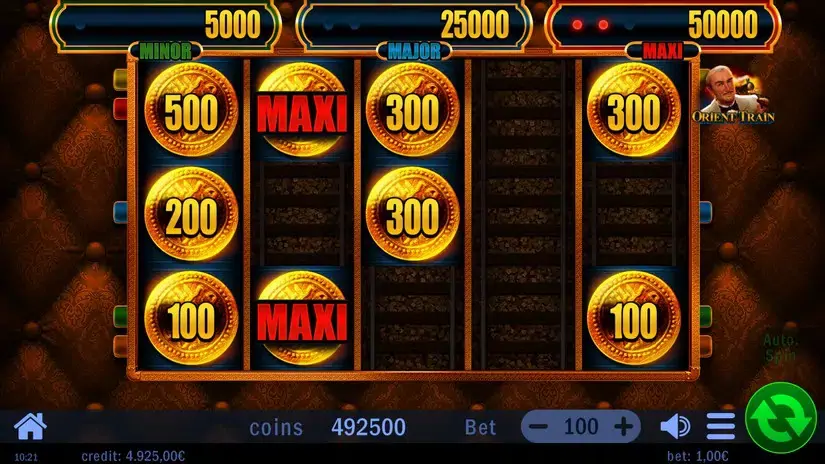 Orient Train slot screenshot 4