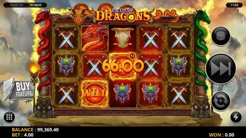 Path of Dragons slot screenshot 4