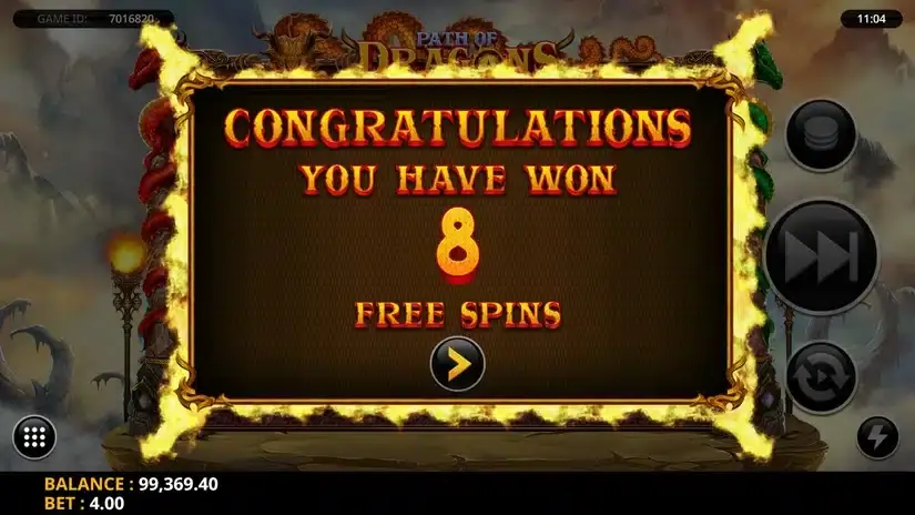 Path of Dragons slot screenshot 5