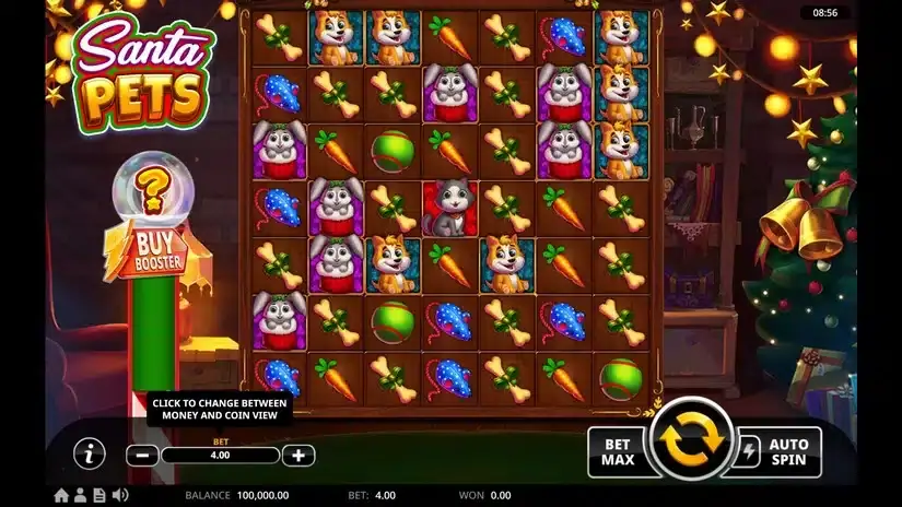 Santa Pets slot screenshot 1