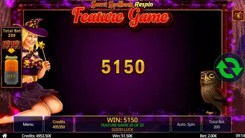 Secret Spellbook slot screenshot 8