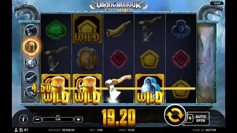 Viking Honour XtraWild slot screenshot 