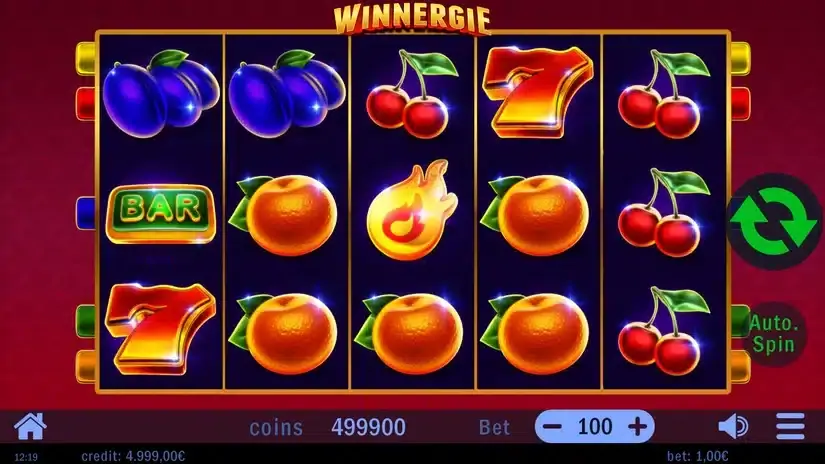 Winnergie slot screenshot 1