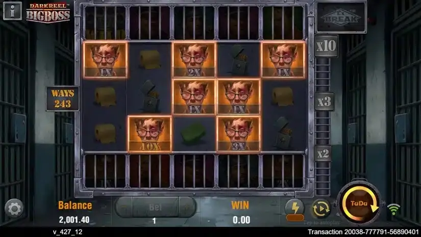 Big Boss slot screenshot 3