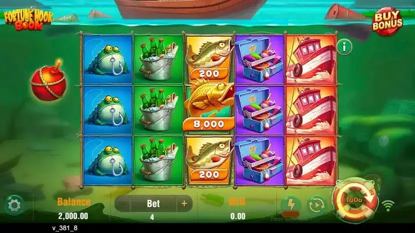 Fortune Hook Boom slot screenshot 