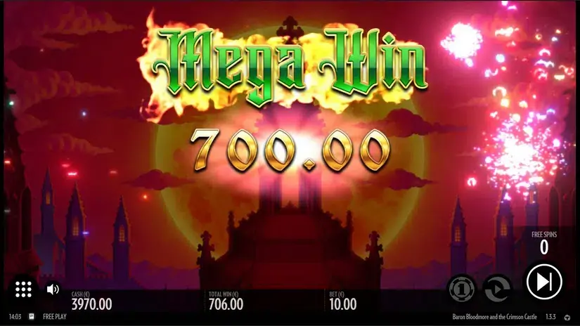 Baron Bloodmore and the Crimson Castle slot screenshot 6