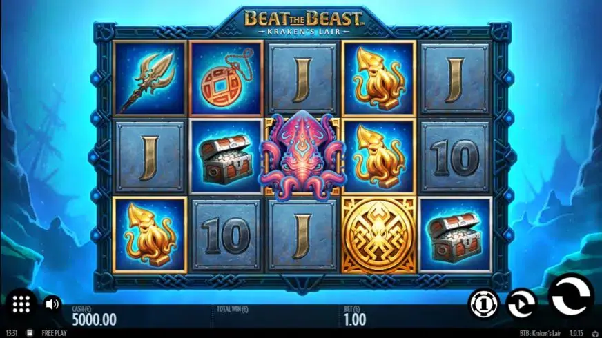 Beat the Beast: Kraken’s Lair slot screenshot