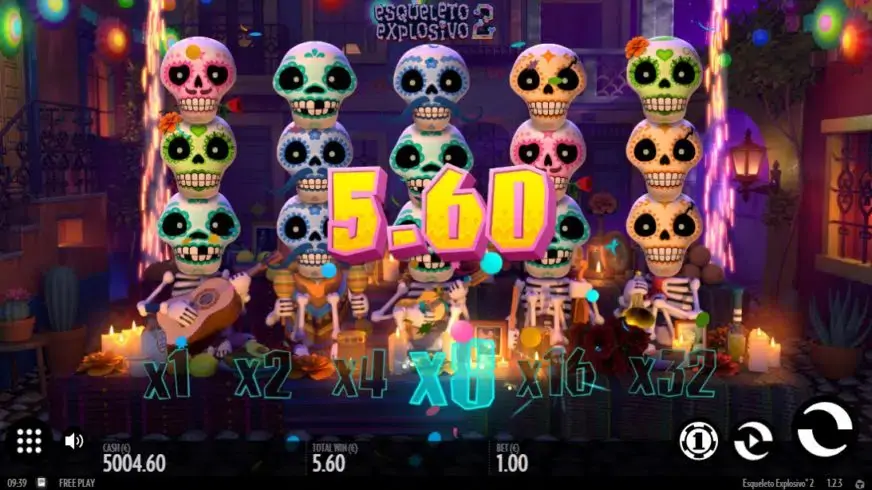 Esqueleto Explosivo 2 slot screenshot 3