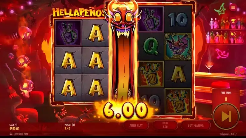 Hellapeños slot screenshot 5