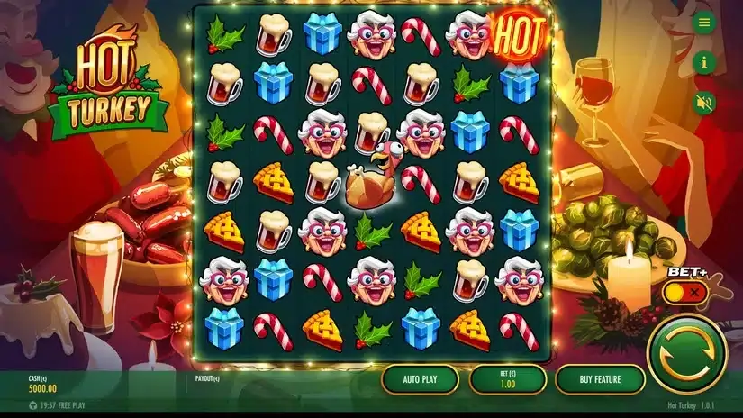 Hot Turkey slot screenshot 