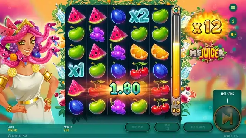 MeJUICEa slot screenshot 