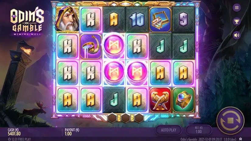 Odin’s Gamble slot screenshot 2