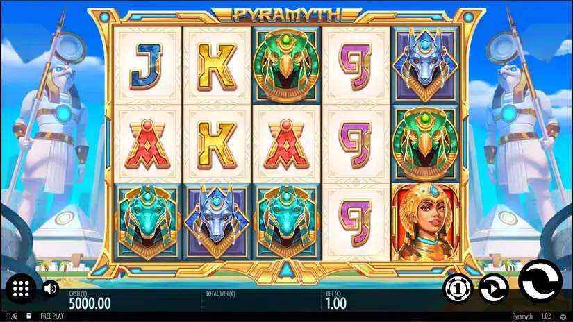 Pyramyth slot screenshot 1