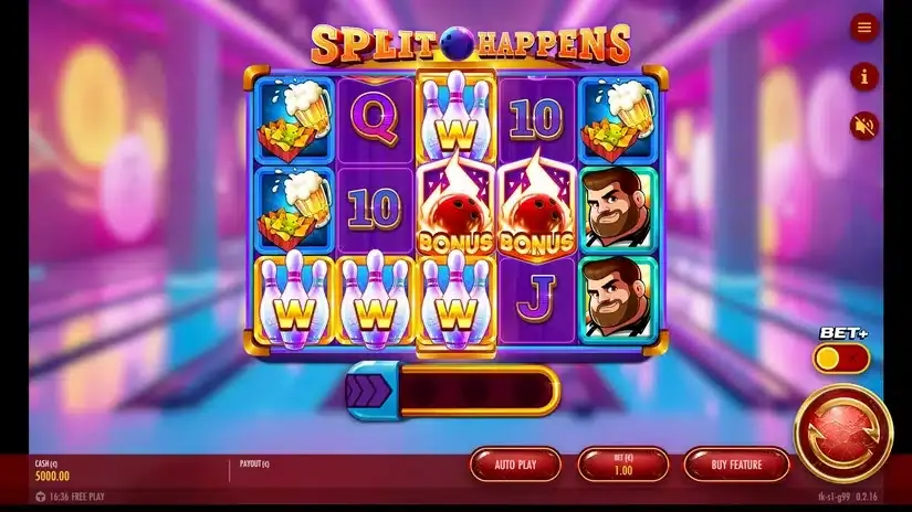 Split Happens slot screenshot 