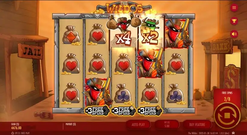 The Wildos slot screenshot 4