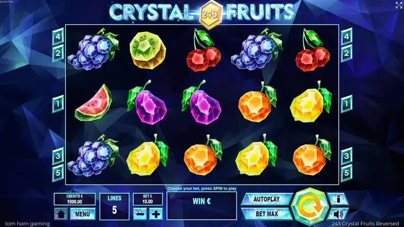 243 Crystal Fruits Reversed slot screenshot 1