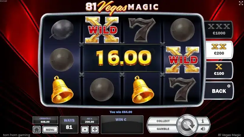 81 Vegas Magic slot screenshot 4