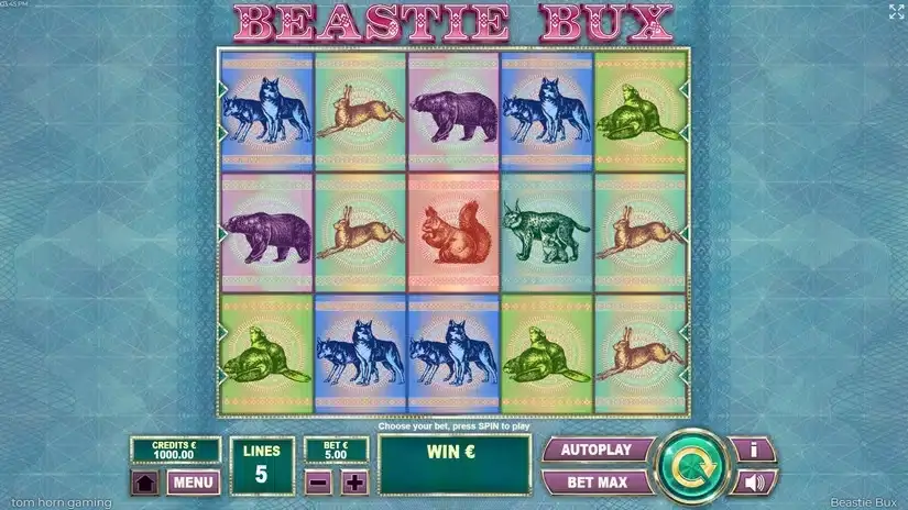 Bestie Bux slot screenshot 