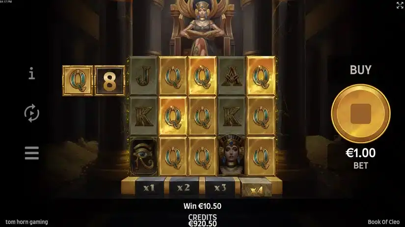 Book of Cleo slot screenshot 5