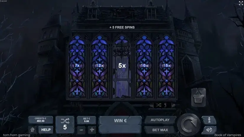 Book of Vampires slot screenshot 4