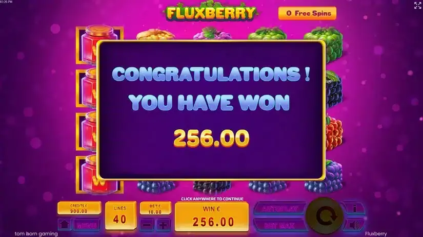 Fluxberry slot screenshot 7