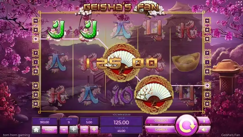 Geishas Fun slot screenshot 2