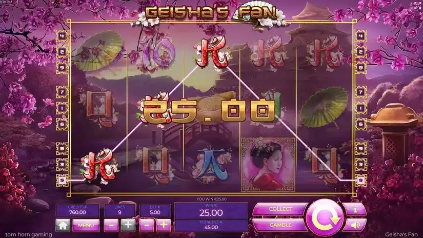 Geishas Fun slot screenshot 3