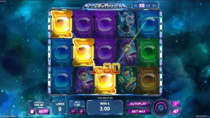 Space Jammers slot screenshot 