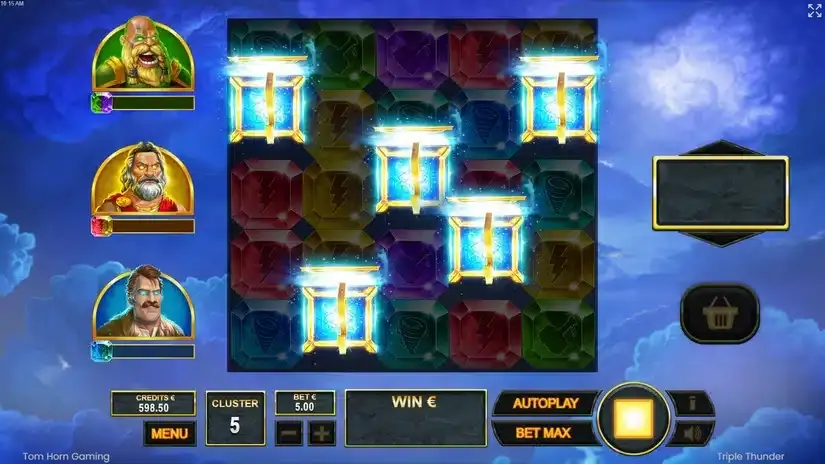 Triple Thunder slot screenshot 3