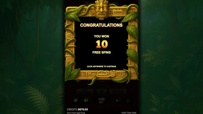 Wild Tribe Wall slot screenshot 3