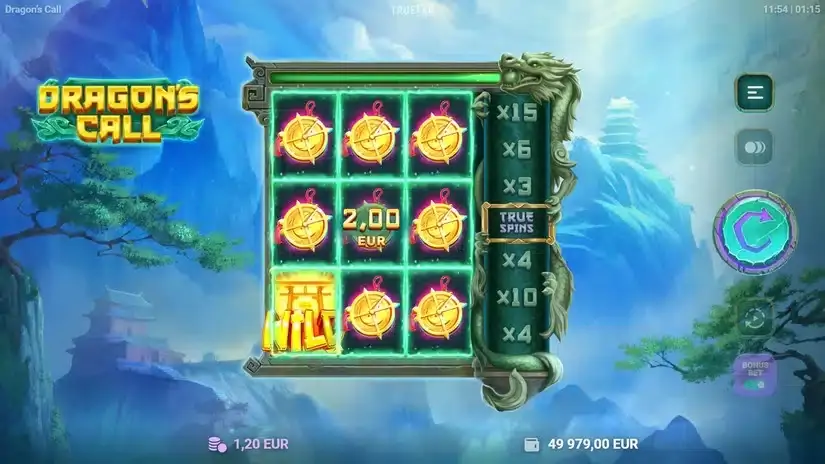 Dragon’s Call slot screenshot 3