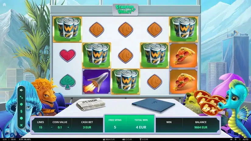 Startup Valley slot screenshot 5