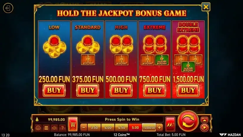 12 Coins™ slot screenshot 2