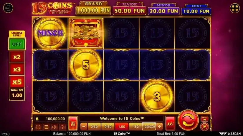15 Coins™ slot screenshot 1