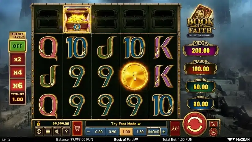 Book of Faith™ slot screenshot 