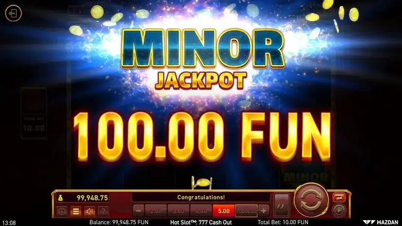 Hot Slot™: 777 Cash Out slot screenshot 