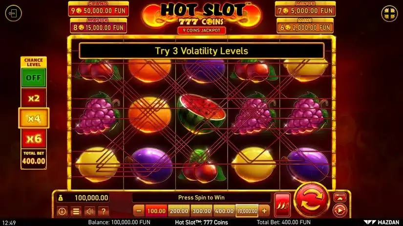 Hot Slot™: 777 Coins slot screenshot 1